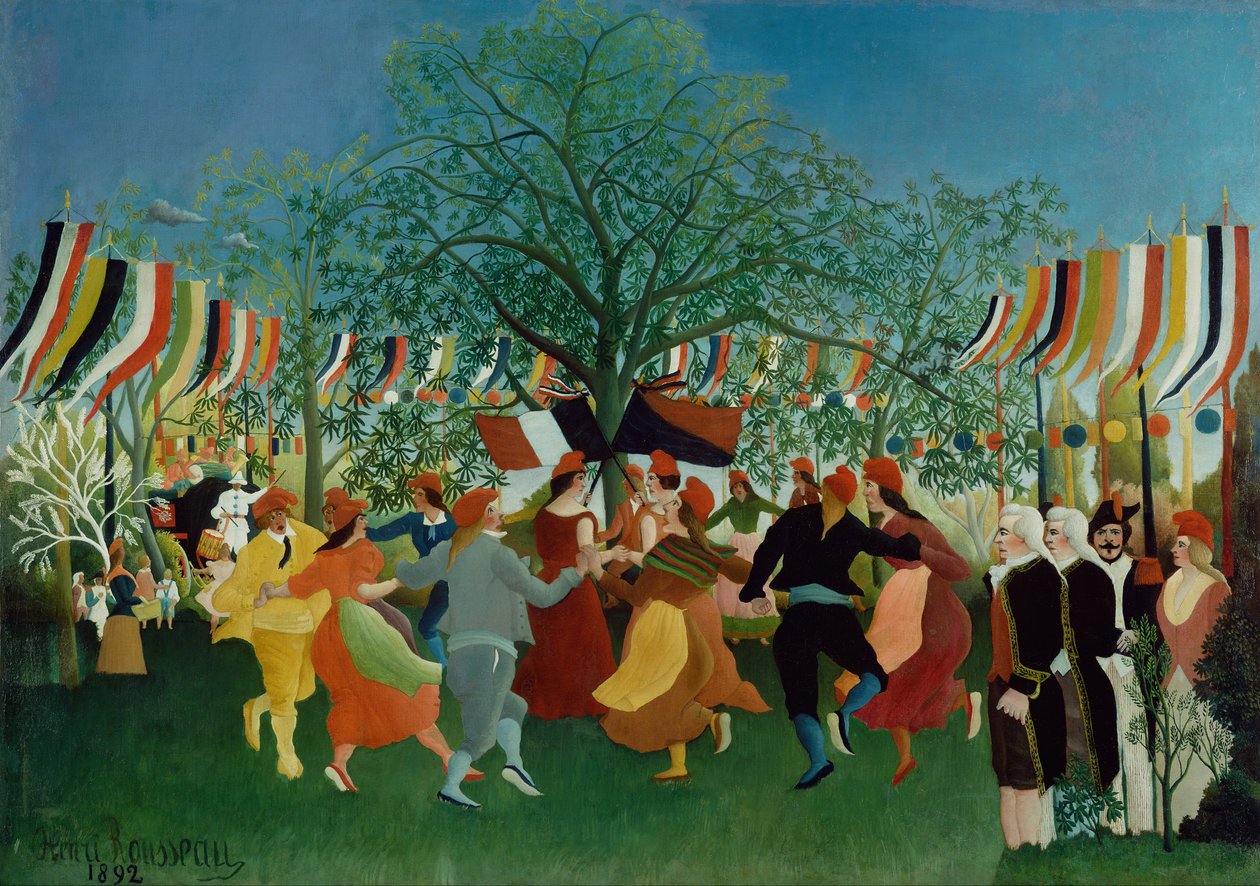 Ein Jahrhundert der Unabhängigkeit von Henri Rousseau