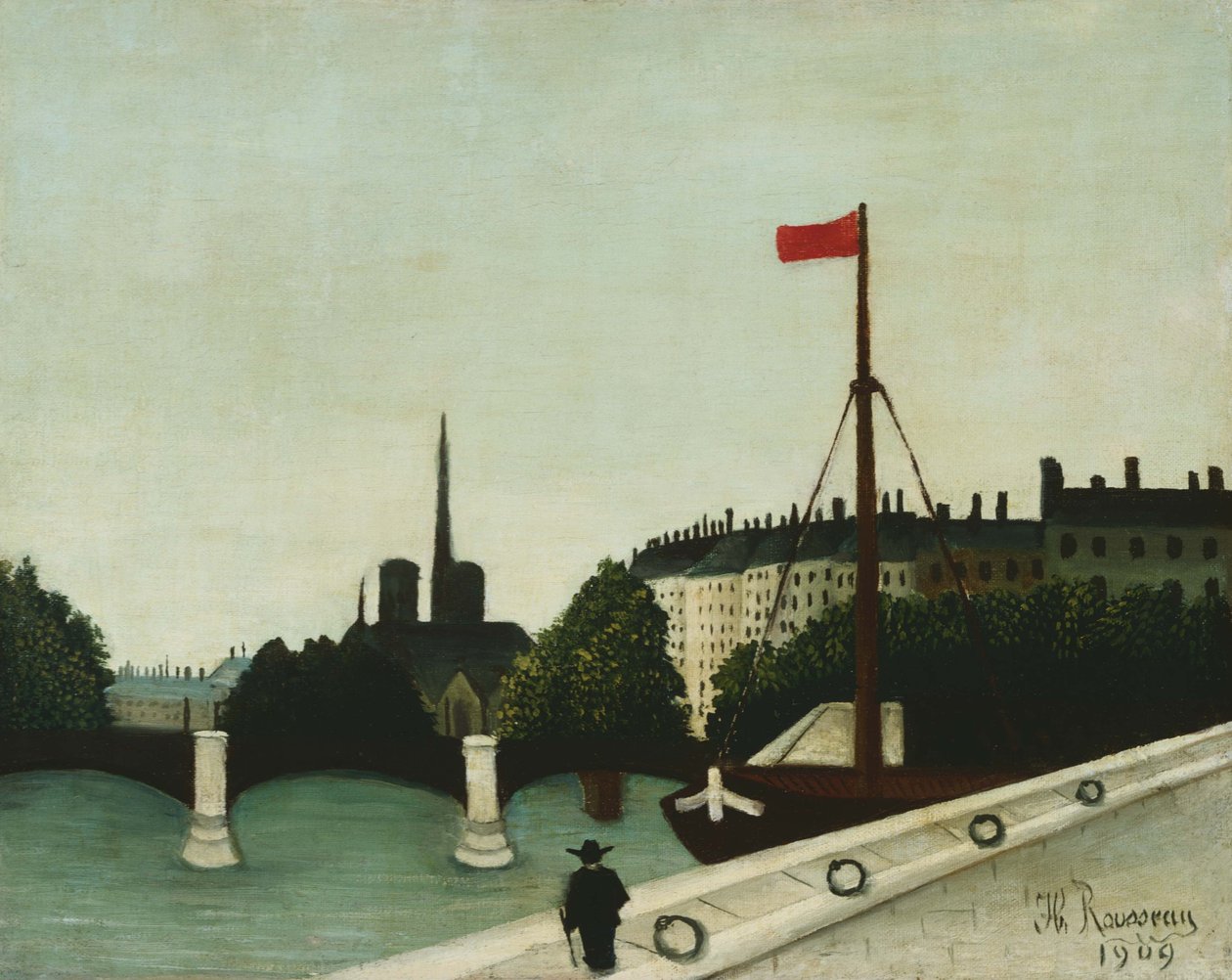 Notre Dame von Henri Rousseau