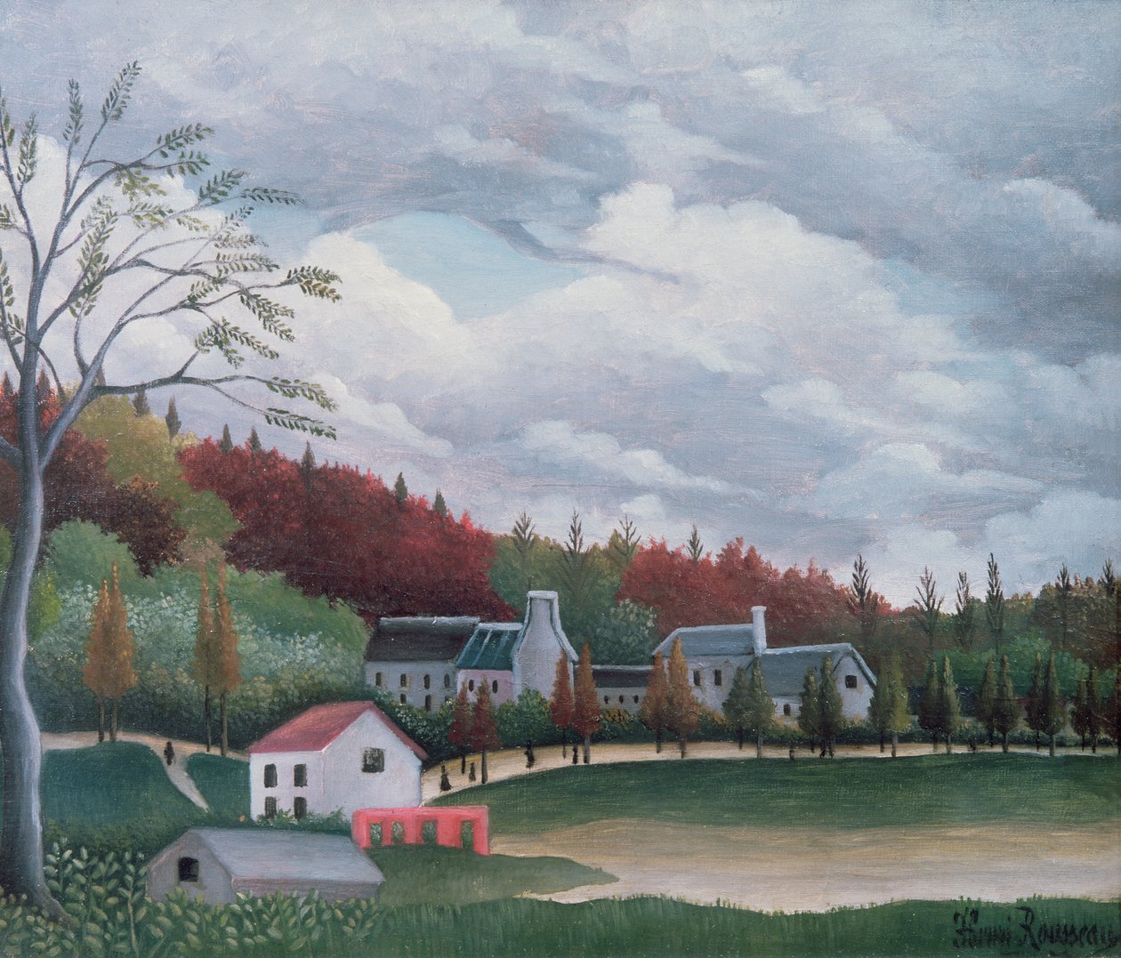 Die Bievre bei Gentilly, ca. 1895 von Henri Rousseau