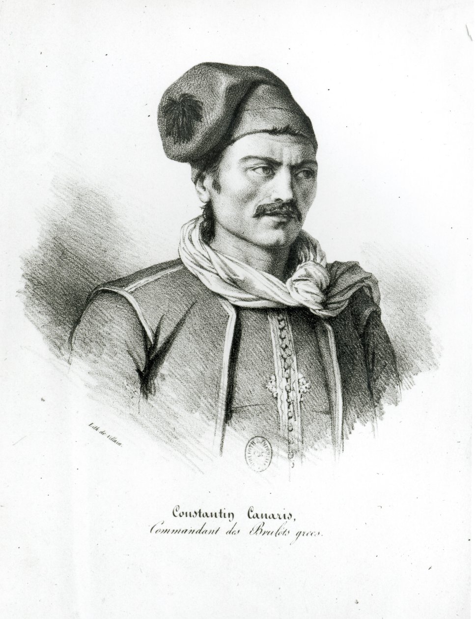 Konstantin Kanaris (1790-1877) von Henri Villain