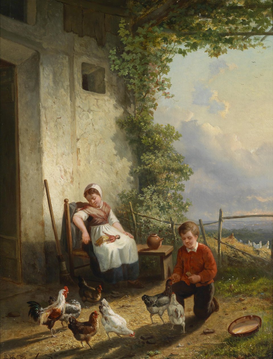 Idyllisches Landleben von Henri de Beul