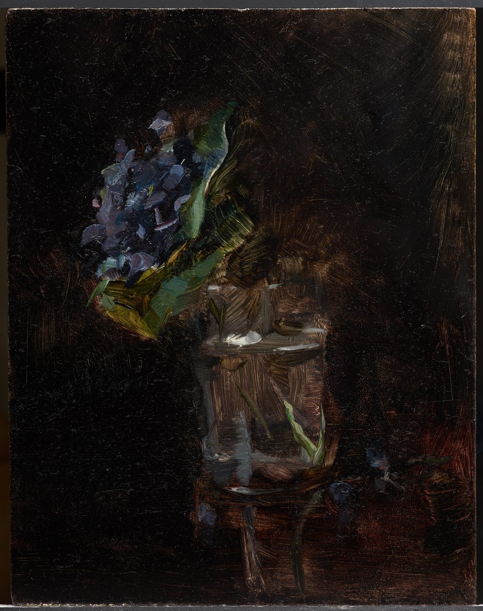 Veilchenstrauß in einer Vase von Henri de Toulouse Lautrec