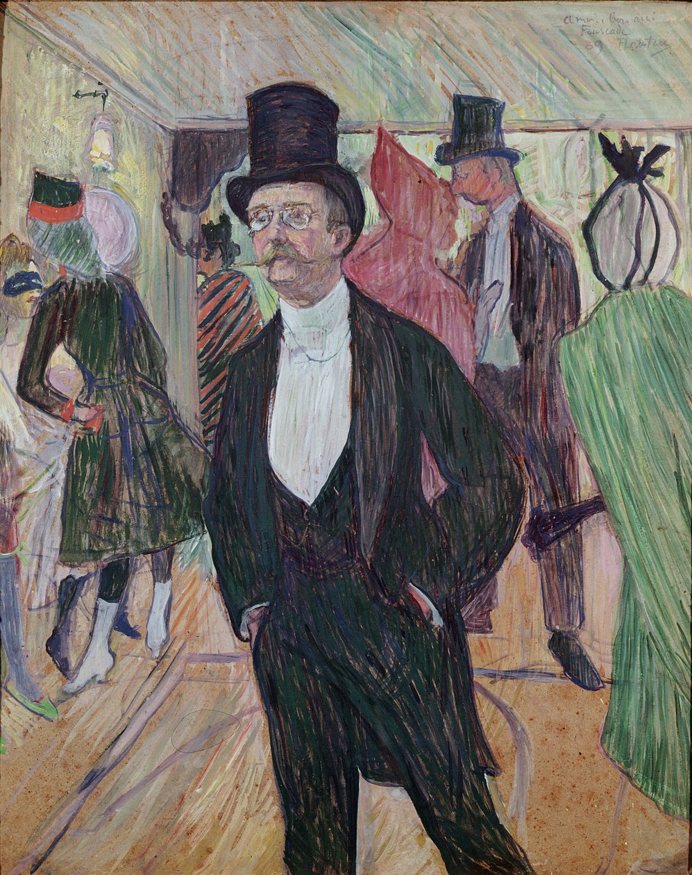 Monsieur Fourcade, 1889 von Henri de Toulouse Lautrec