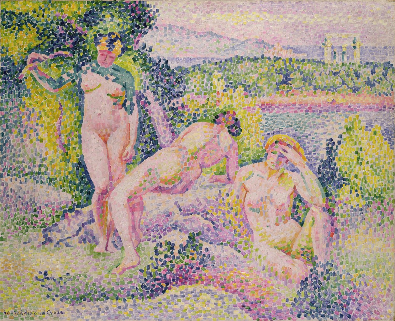 Drei Akte von Henri Edmond Cross