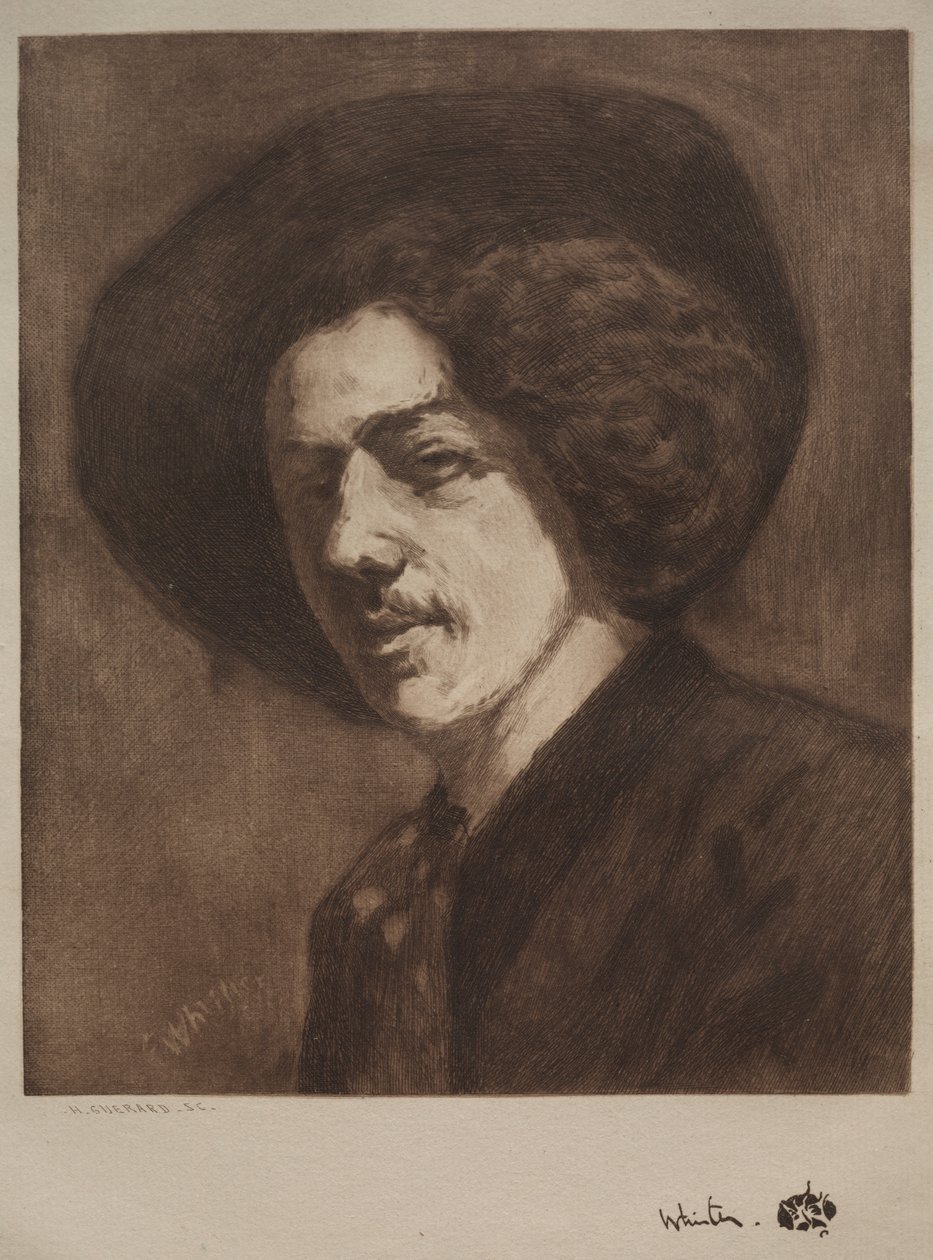 James McNeill Whistler von Henri Charles Guérard