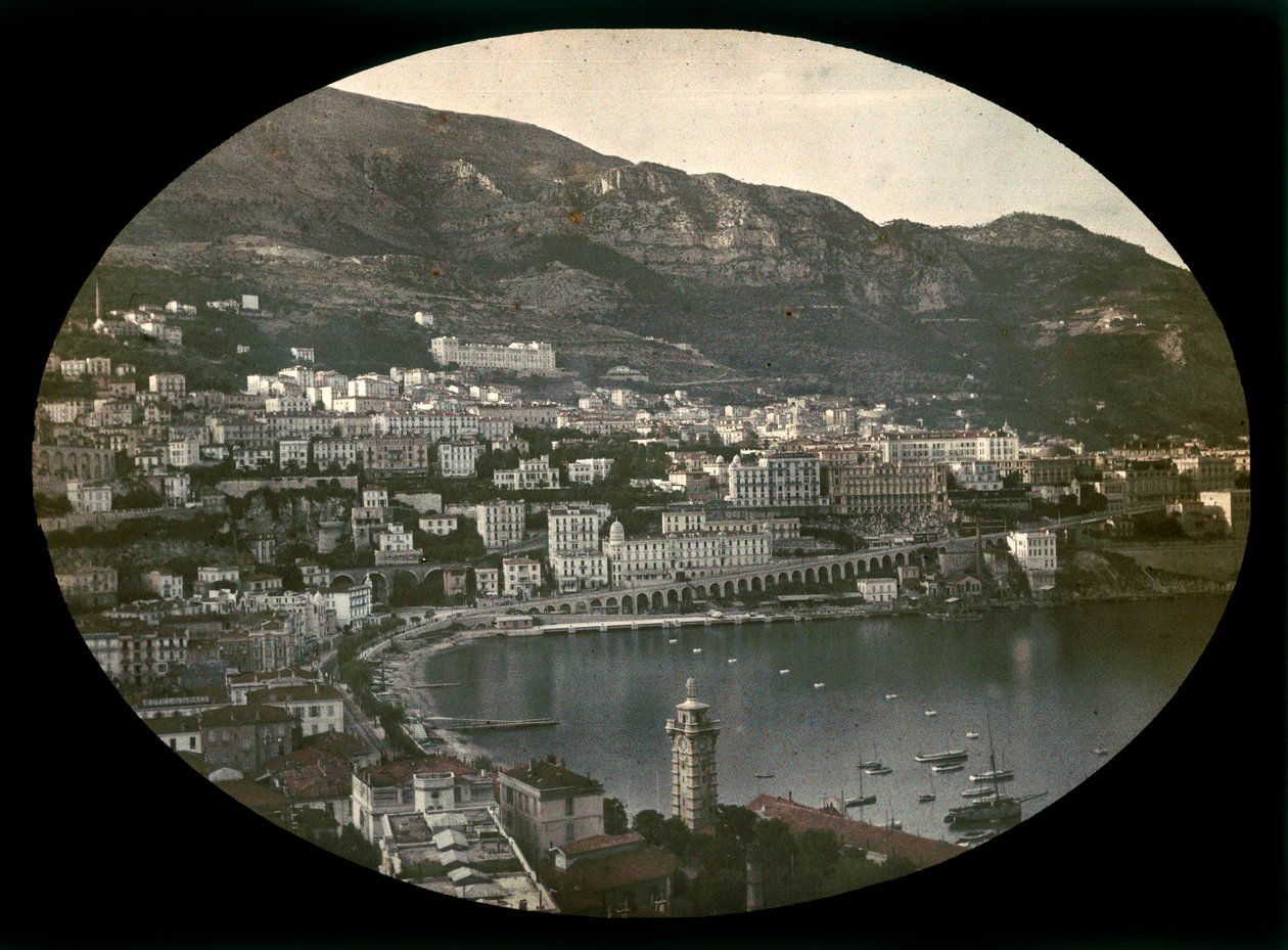 Die Stadt und der Golf von Monaco von Henri Chouanard