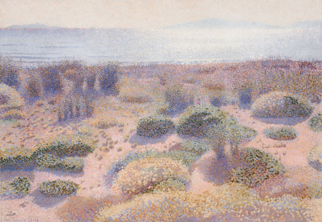 Der Strand von Vignasse von Henri Edmond Cross