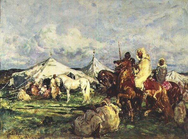 Die Reiter von Henri Emilien Rousseau
