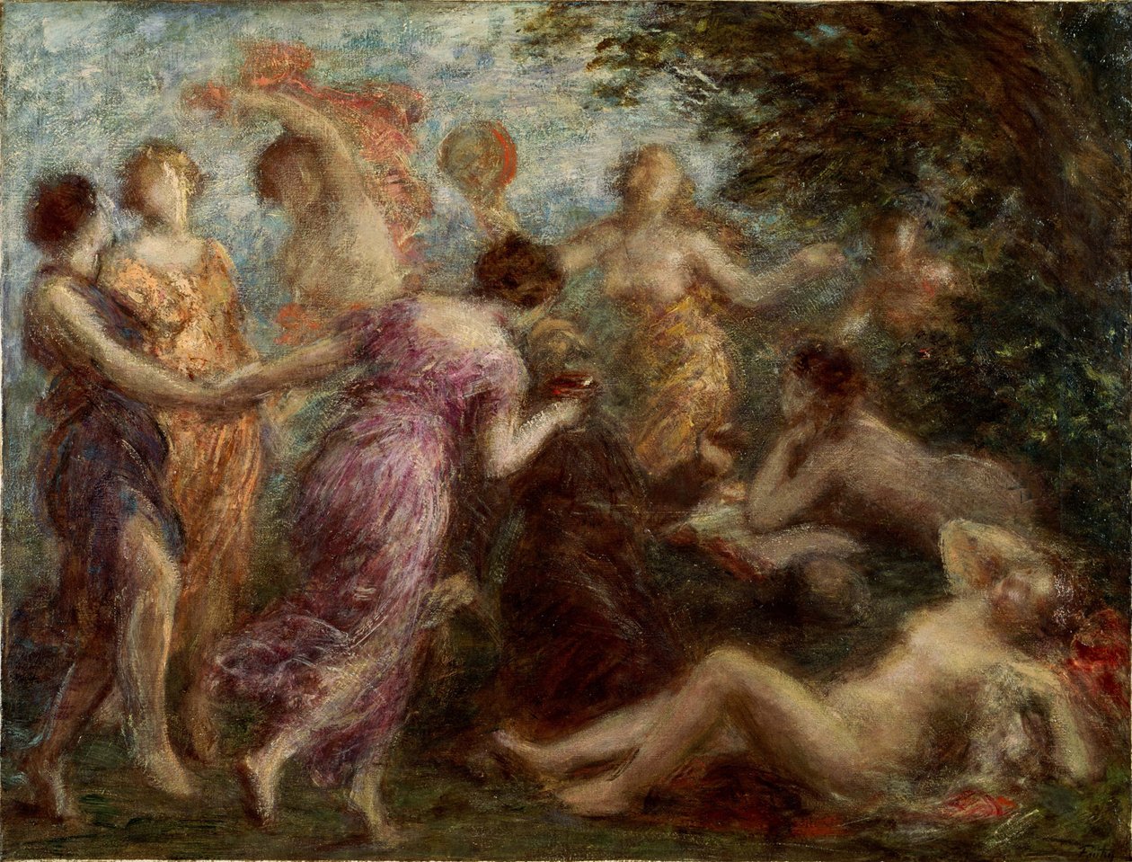 Die Versuchung des heiligen Antonius von Henri Fantin Latour