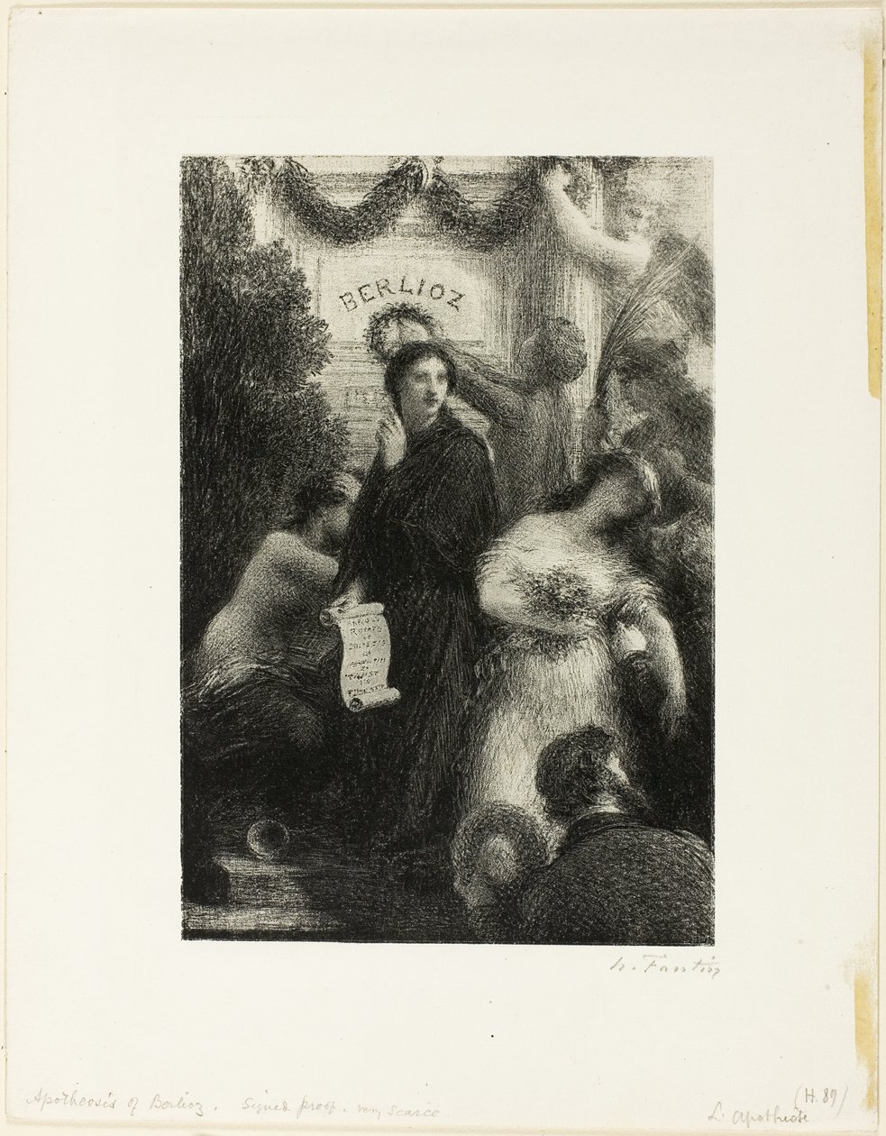 Apotheose von Ignace Henri Jean Fantin Latour