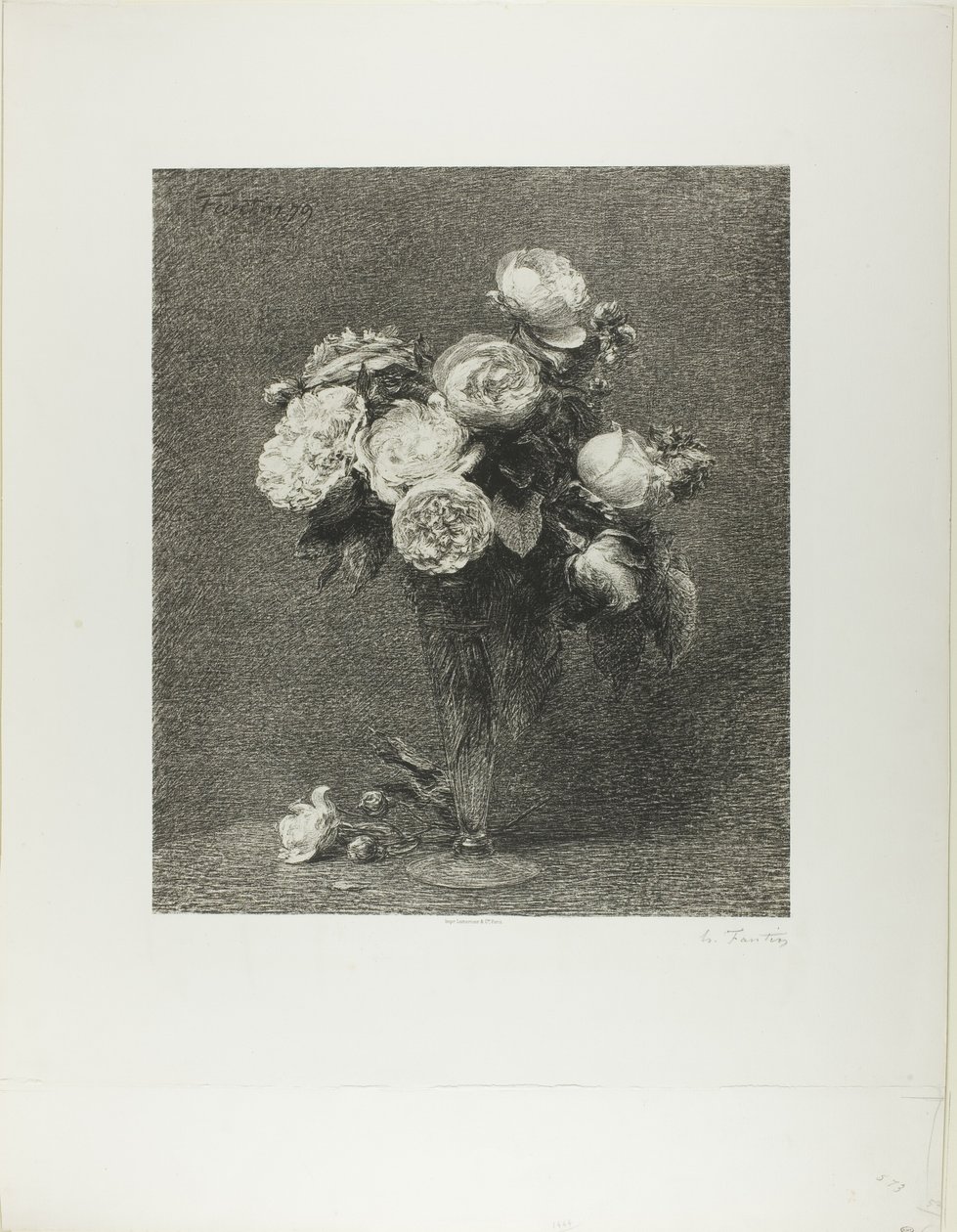 Rosenstrauß von Henri Fantin Latour