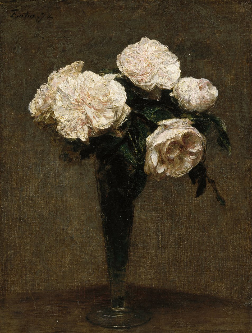 Rosen in einer Vase von Henri Fantin Latour