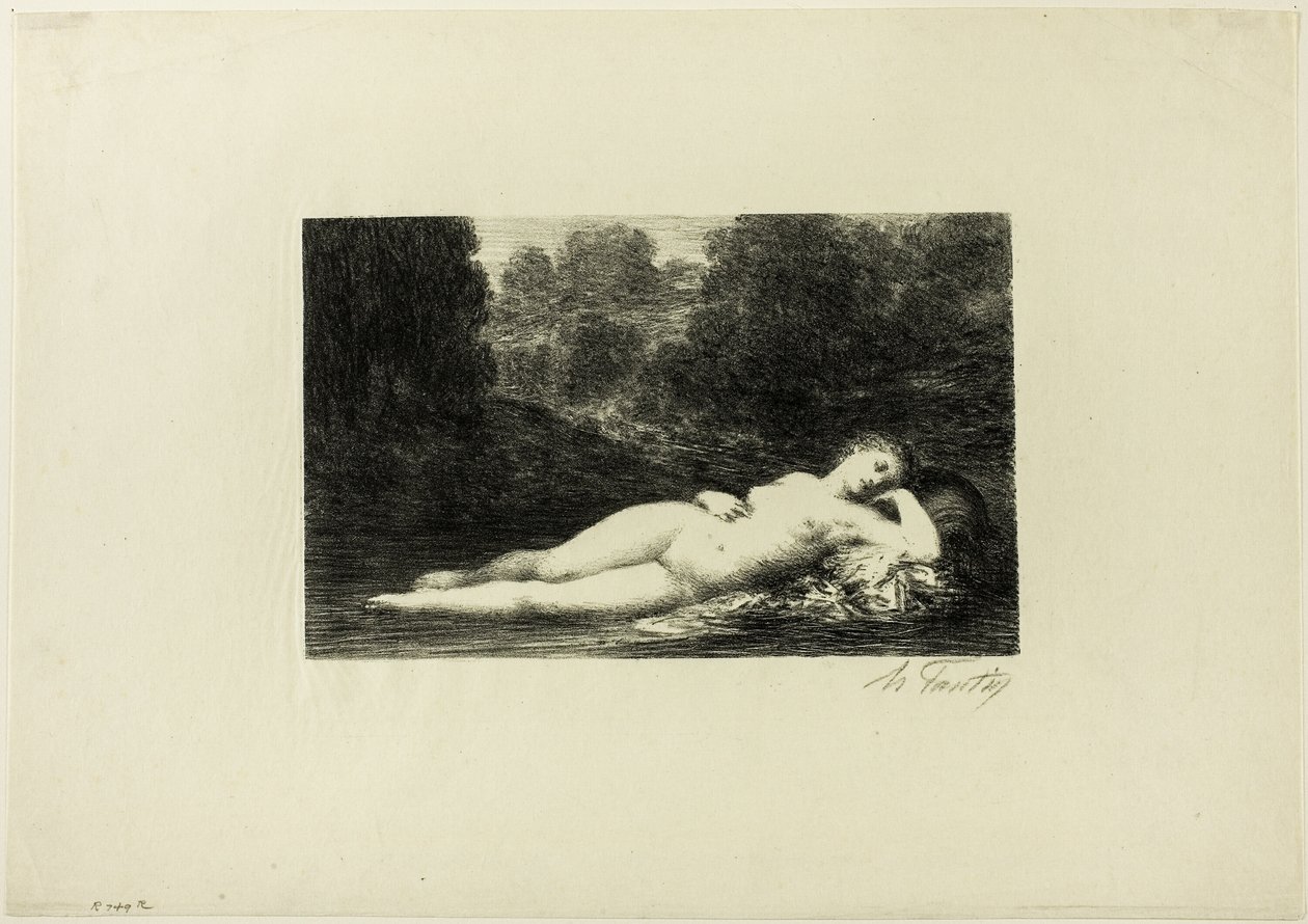 Stilles Wasser von Ignace Henri Jean Fantin Latour