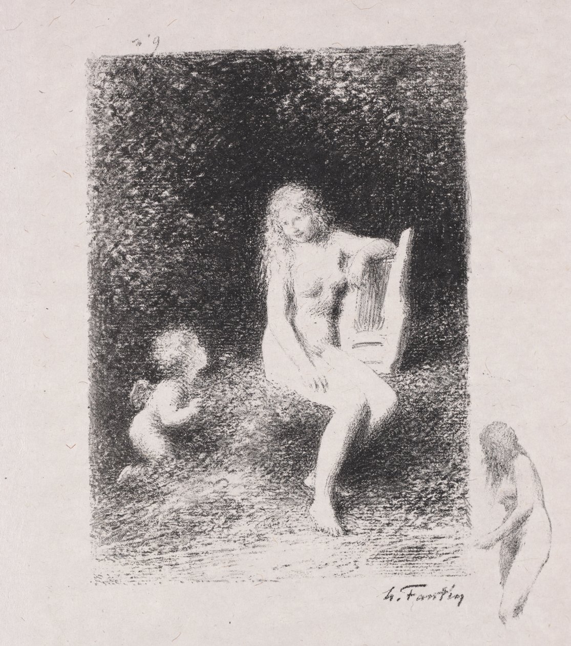 XXI von Ignace Henri Jean Fantin Latour