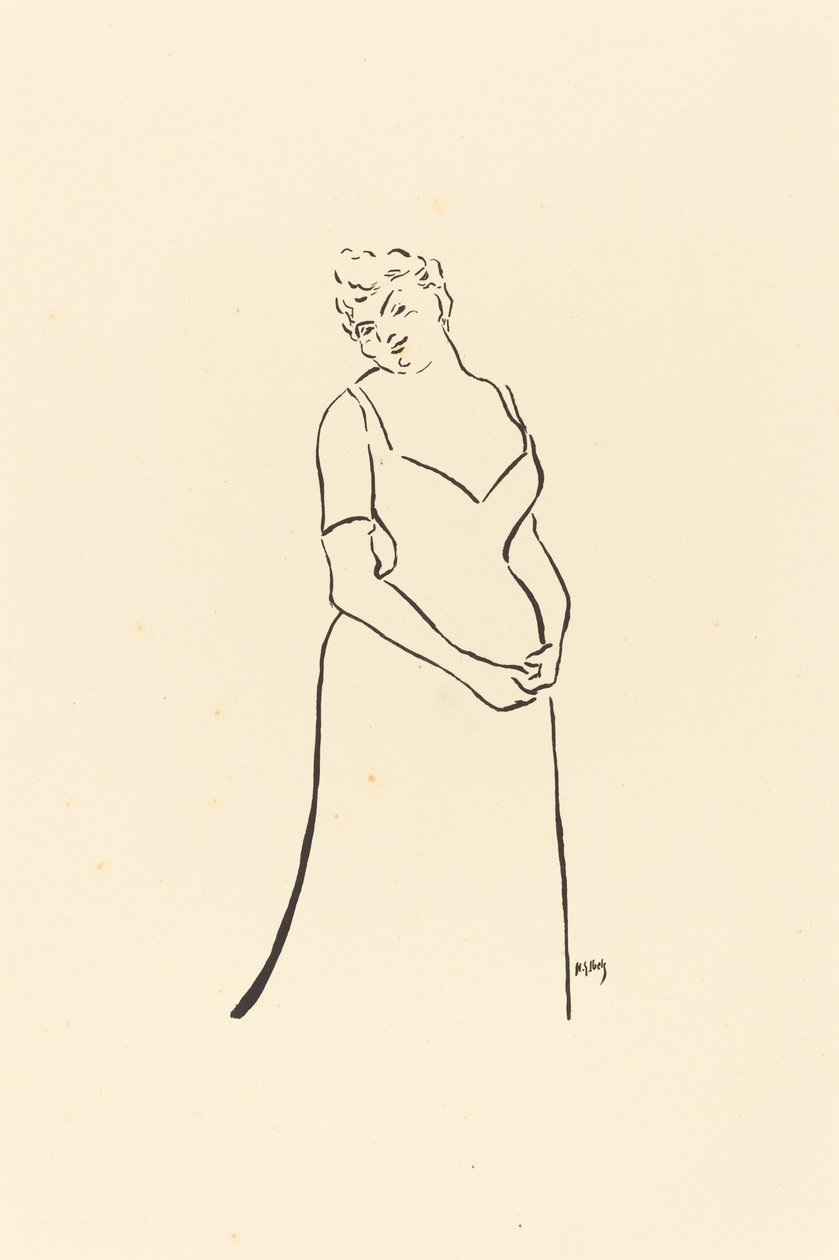 Paula Brebion? von Henri Gabriel Ibels