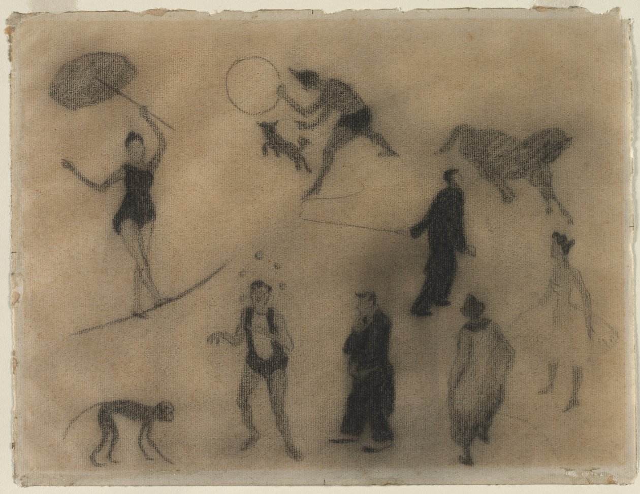 Der Zirkus von Henri Gabriel Ibels
