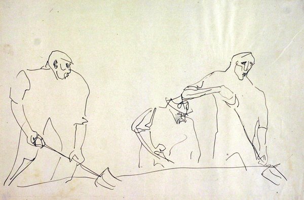 Arbeiter von Henri Gaudier Brzeska