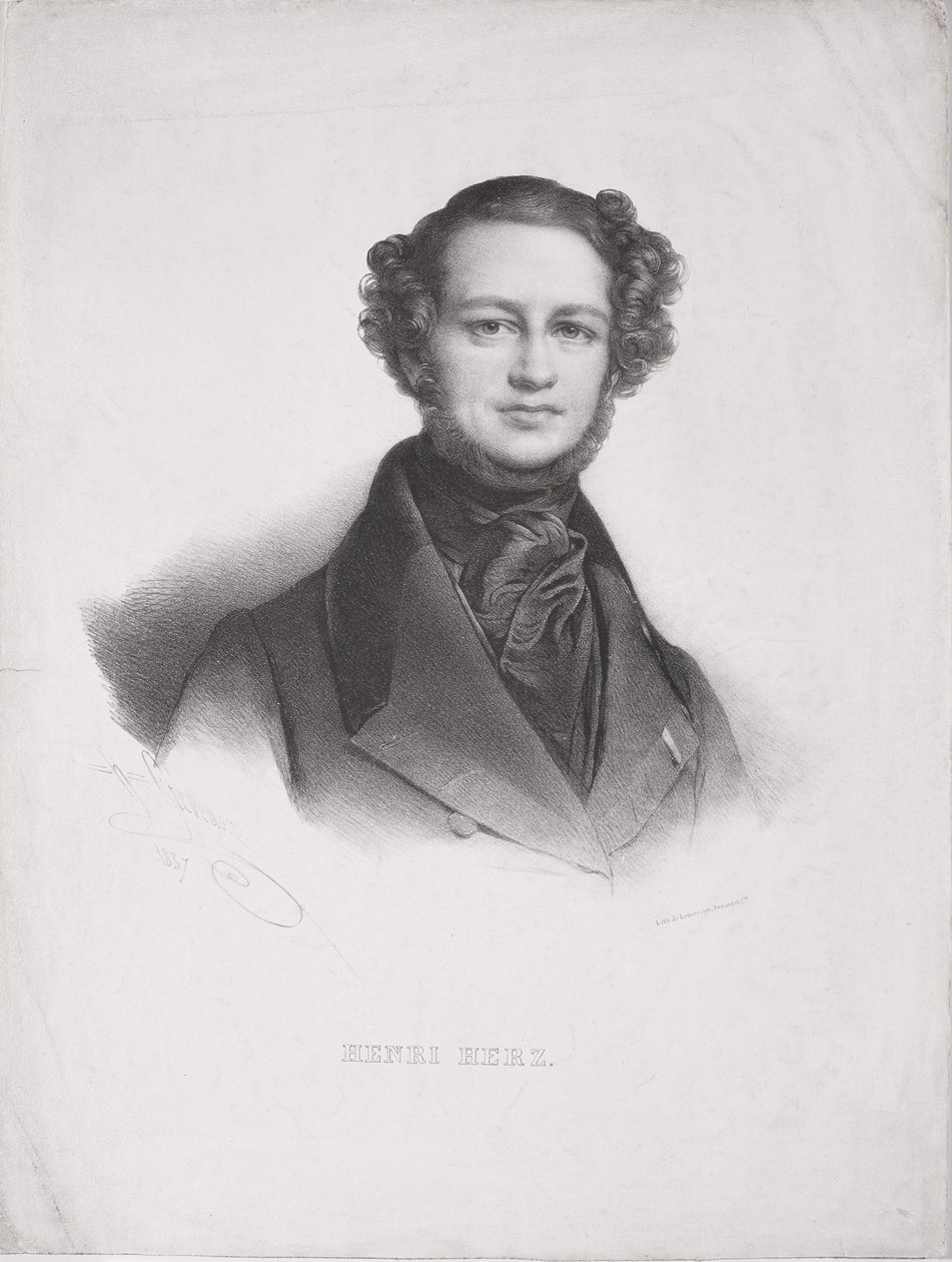 Henri Herz (1803-88) von Henri Grevedon