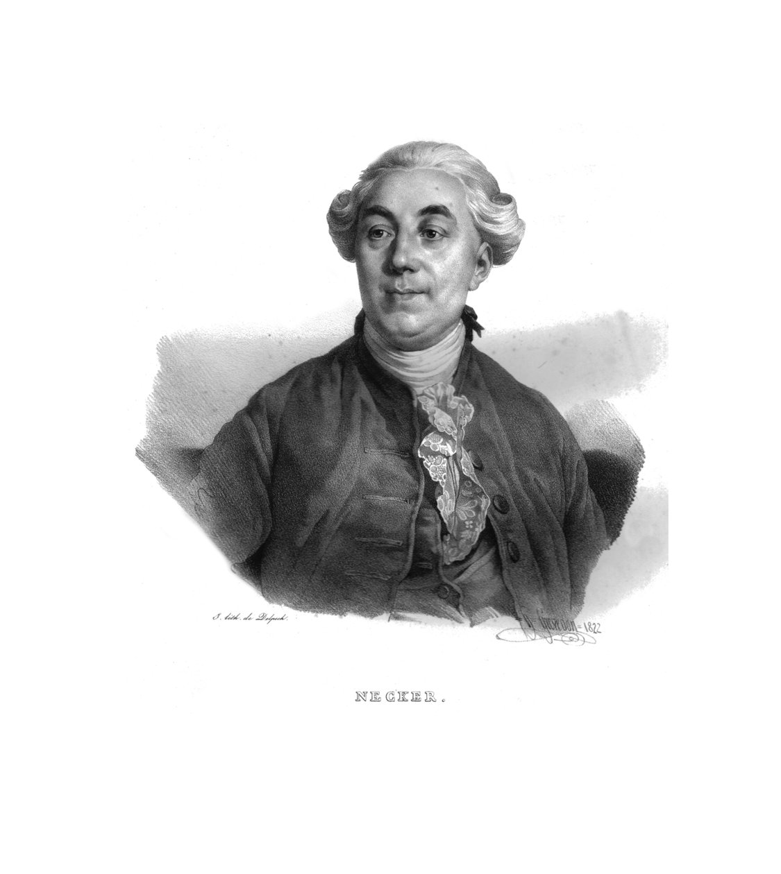 Necker, Jacques Necker, 1822 von Henri Grevedon