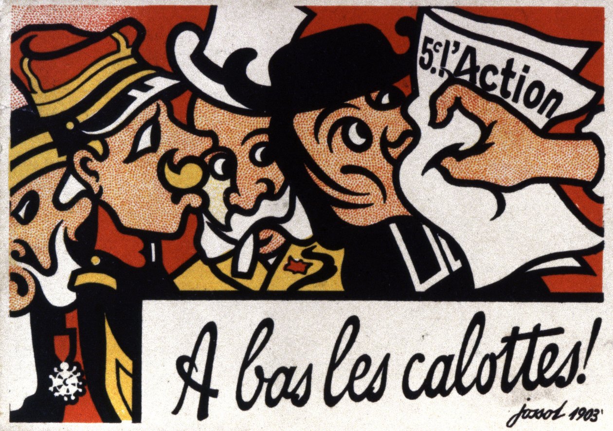 Die Kappen runter von Henri Gustave Jossot