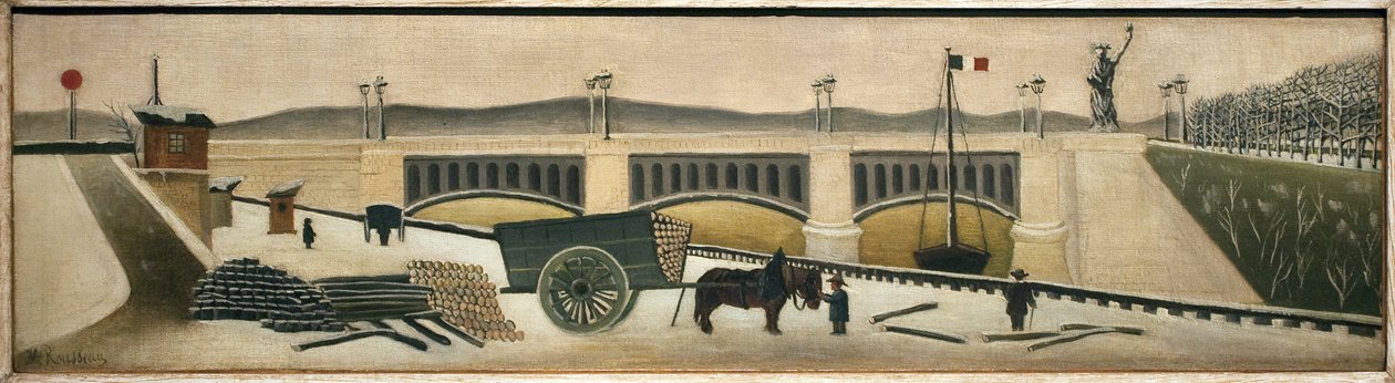 Grenelle-Brücke von Henri J.F. Rousseau