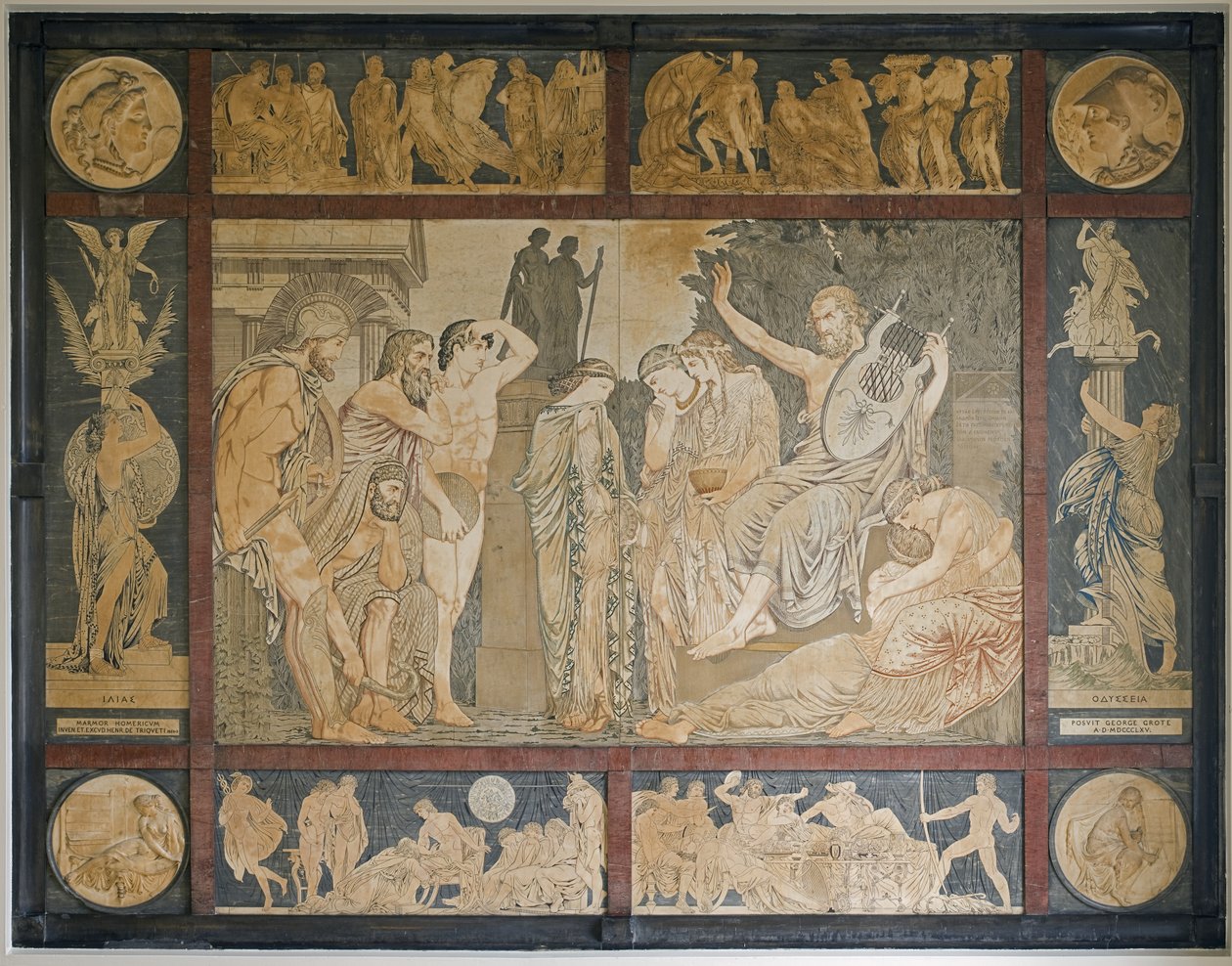 Marmor Homericum, 1863-65 von Henri Joseph Francois de Triqueti