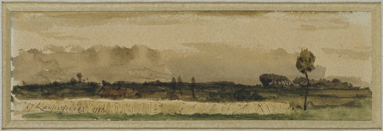 Der spindeldürre Baum von Henri Joseph Harpignies