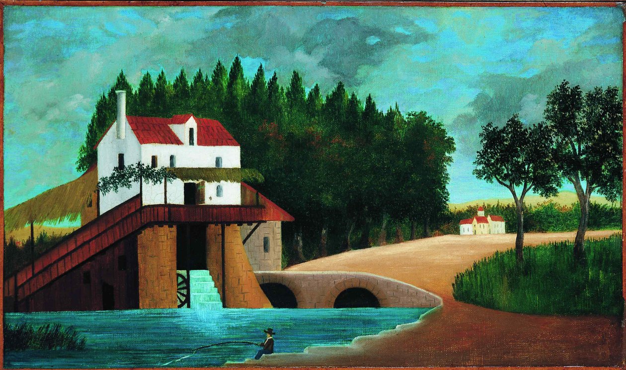 Die Mühle, 1896 von Henri Julien Félix Rousseau