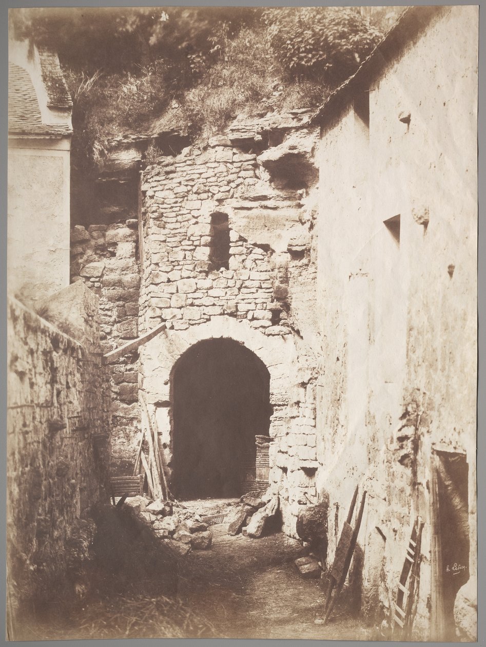 Hinter der Troglodyten-Farm, ca. 1853 von Henri Le Secq