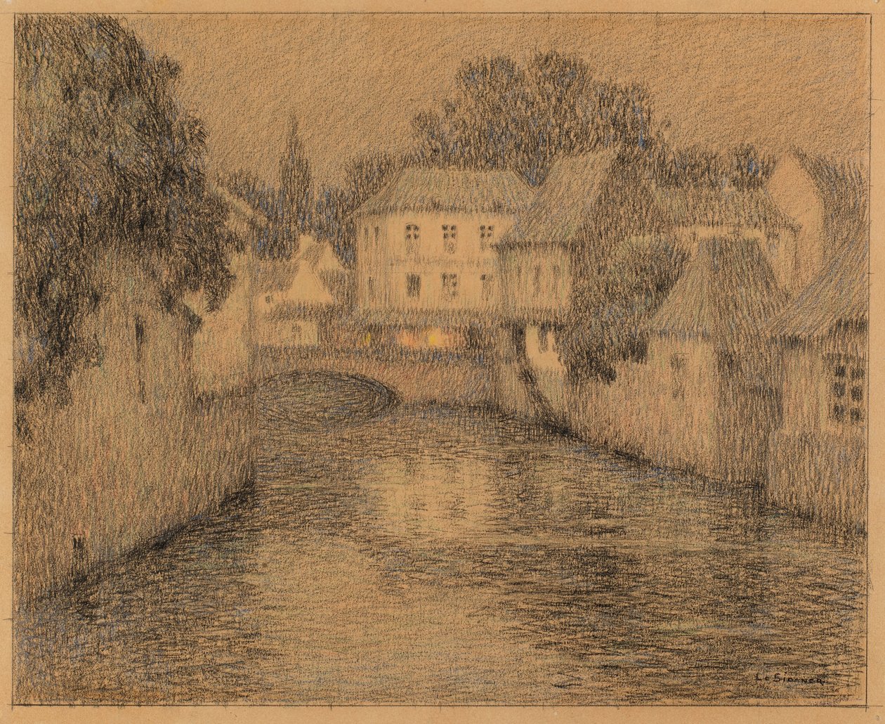 Landschaft von Henri Le Sidaner
