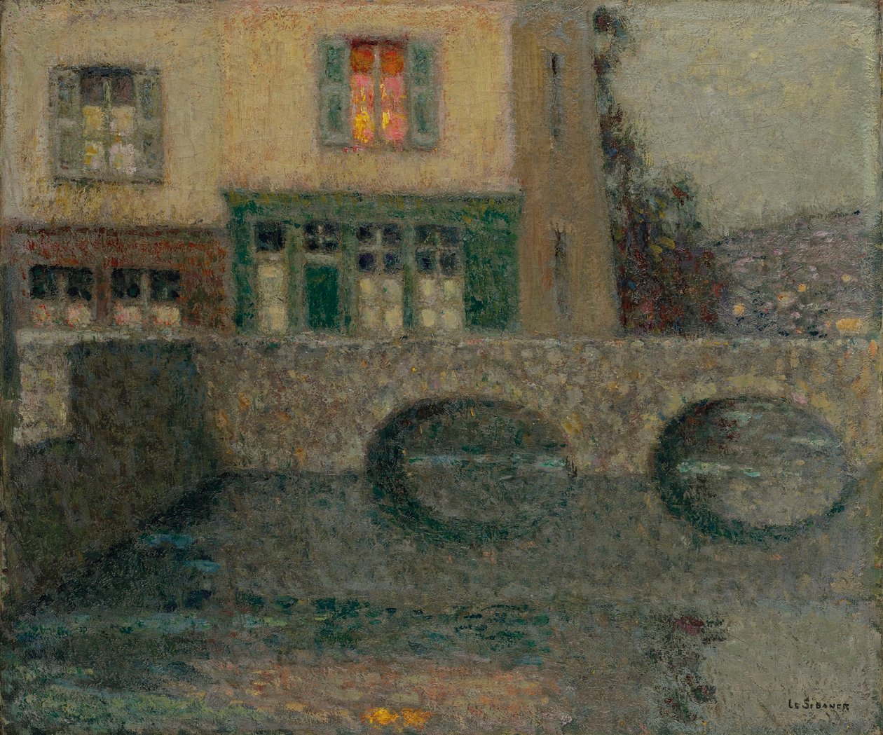 Le Pont von Henri Le Sidaner