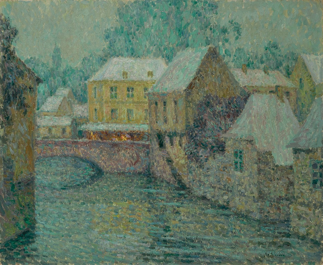 Schnee von Henri Le Sidaner