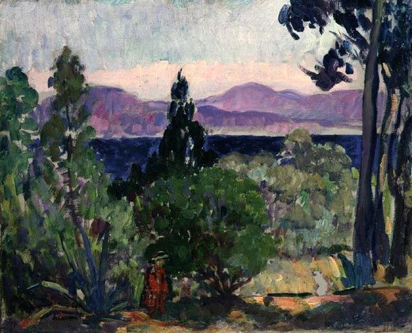 Landschaft des Midi von Henri Lebasque
