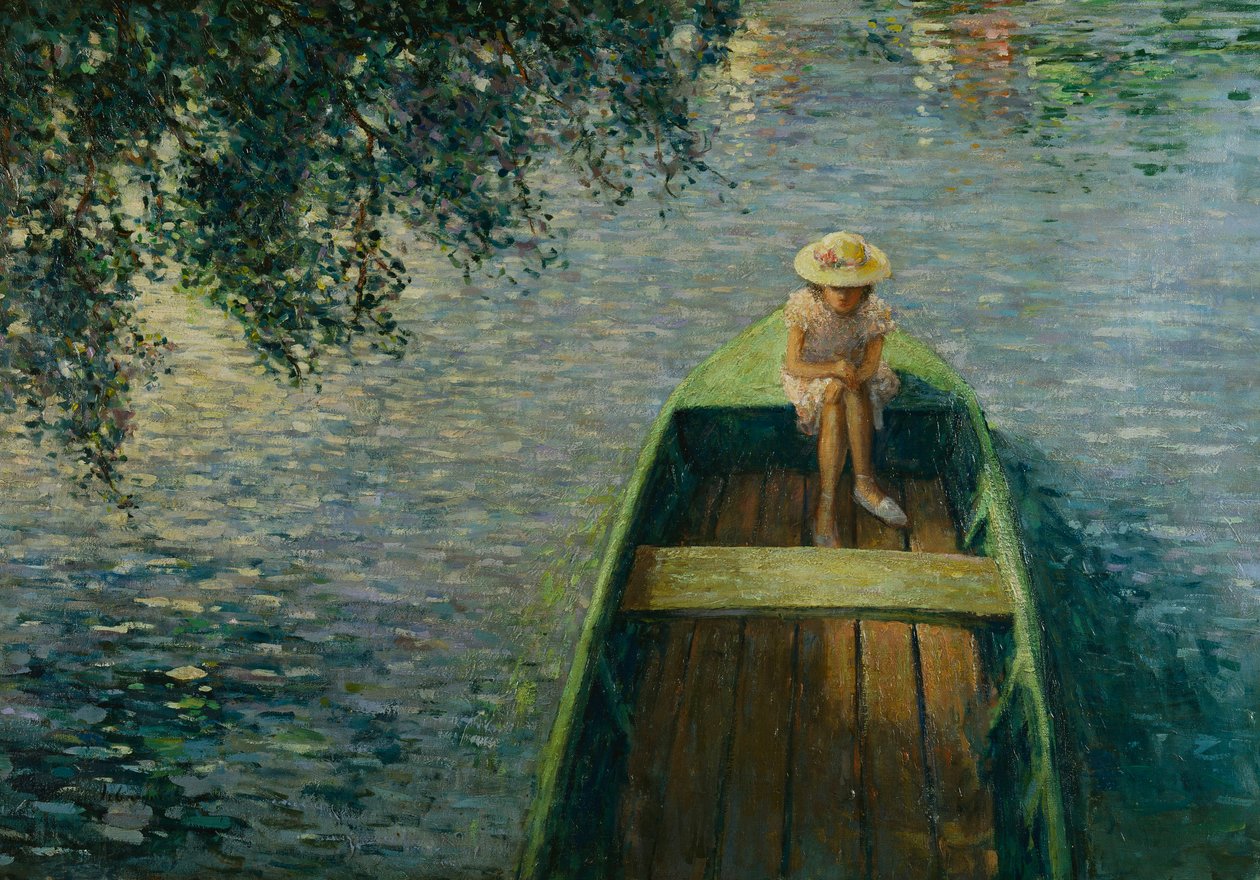 Das Boot auf der Marne, 1905 von Henri Lebasque