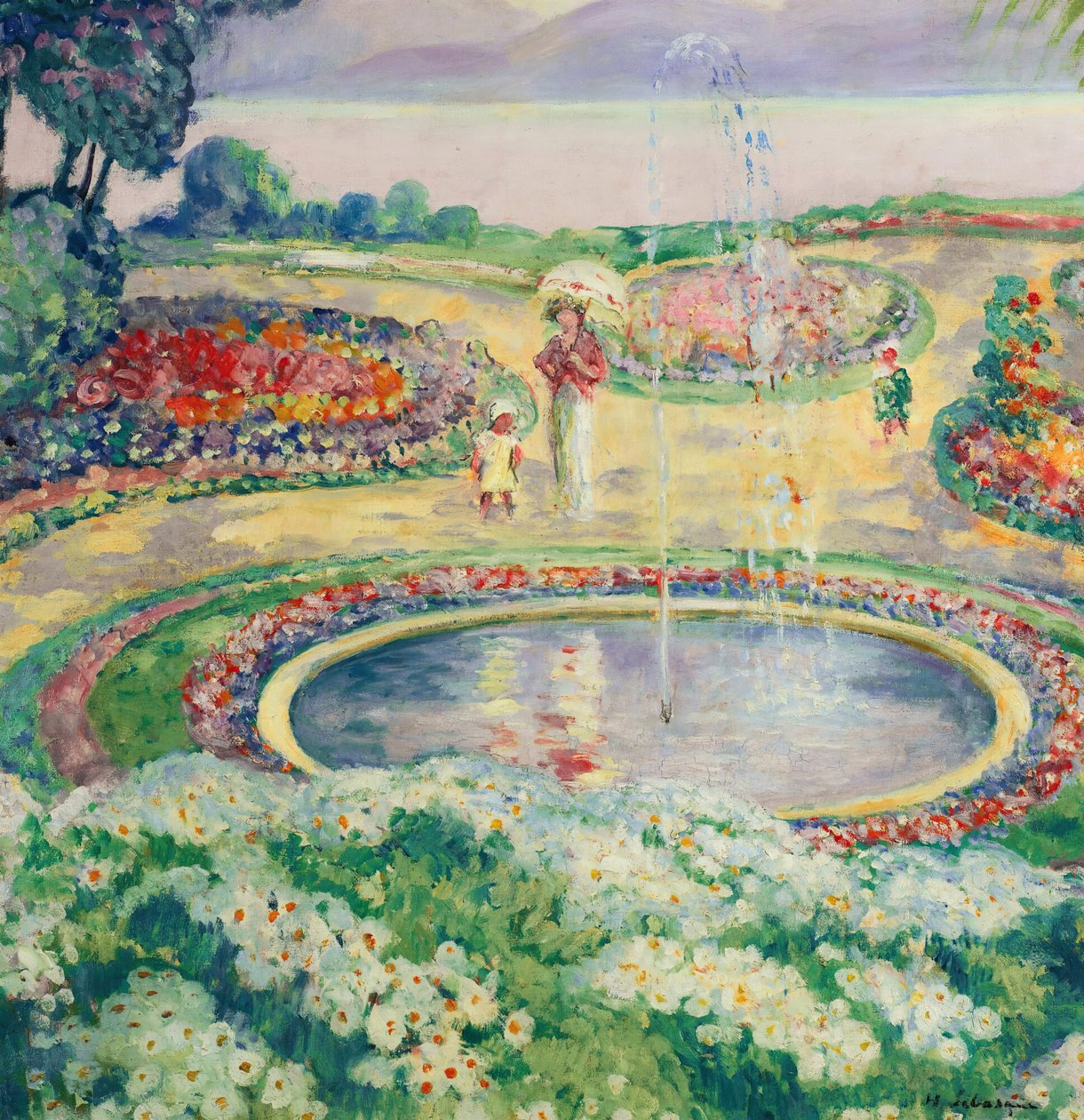 Der Blumengarten von Henri Lebasque