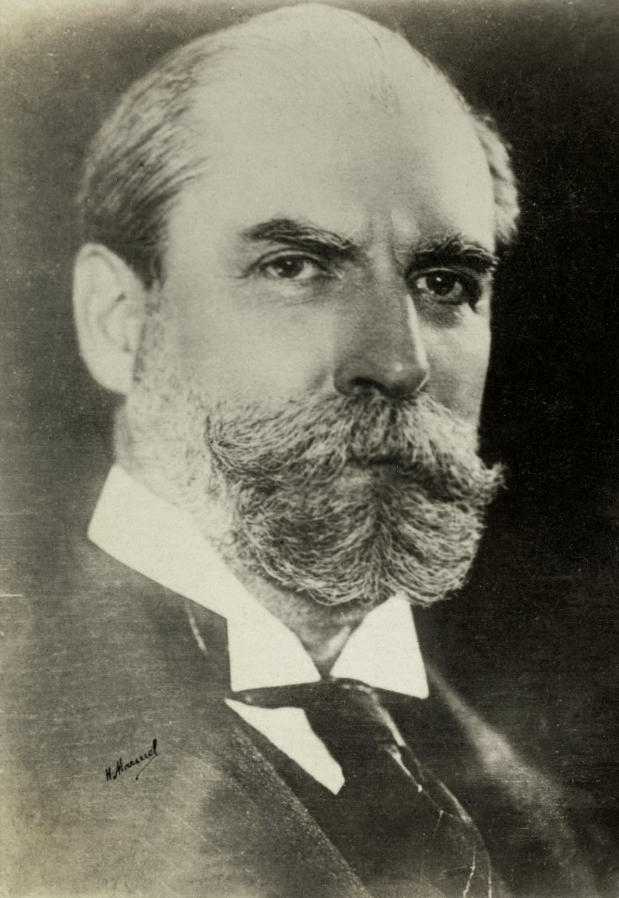 Porträt von Charles Hughes von Henri Manuel