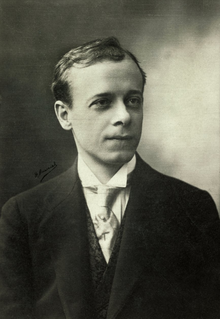 Porträt von Clément Vautel von Henri Manuel