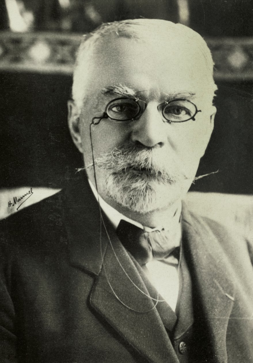 Porträt von Edouard Quenu von Henri Manuel