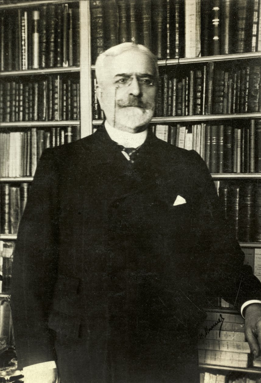 Porträt von Edouard Robin von Henri Manuel