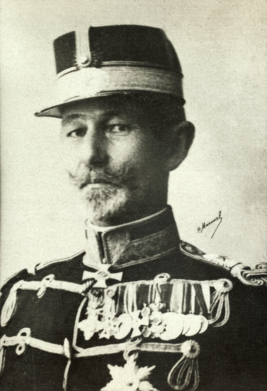 Porträt von General Alexandre Averesco von Henri Manuel