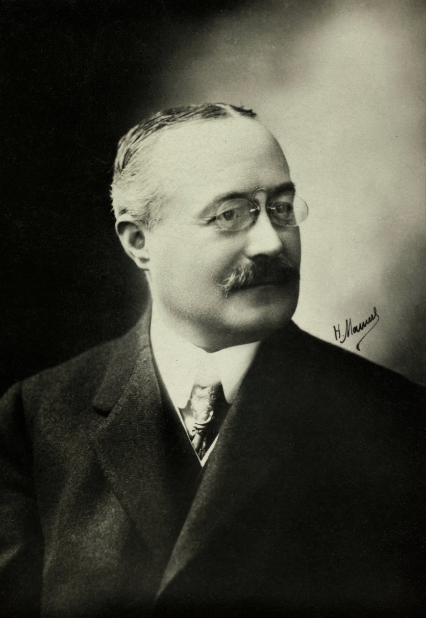 Porträt von Pierre Mille von Henri Manuel