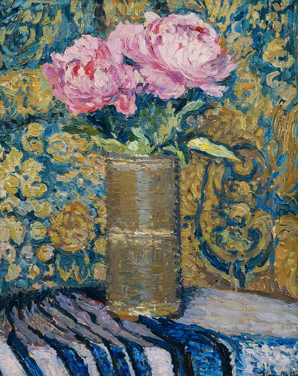Blumenstrauß aus Pfingstrosen von Henri Martin