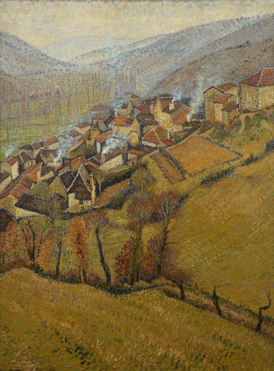 La Bastide du Vert, November von Henri Martin