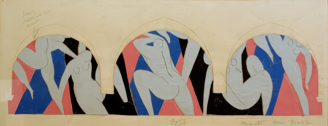 Tanz von Paris, Studie von Henri Matisse