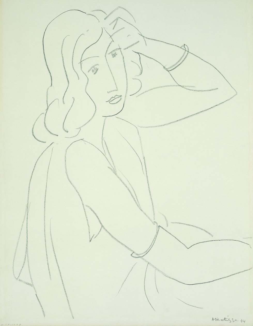 Frau mit Armbändern von Henri Matisse