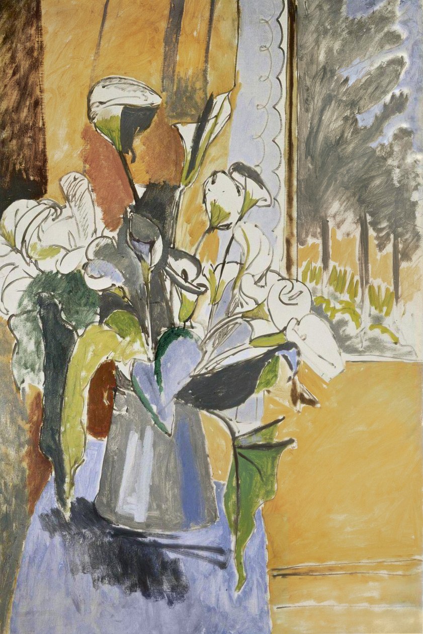 Blumen auf der Fensterbank von Henri Matisse