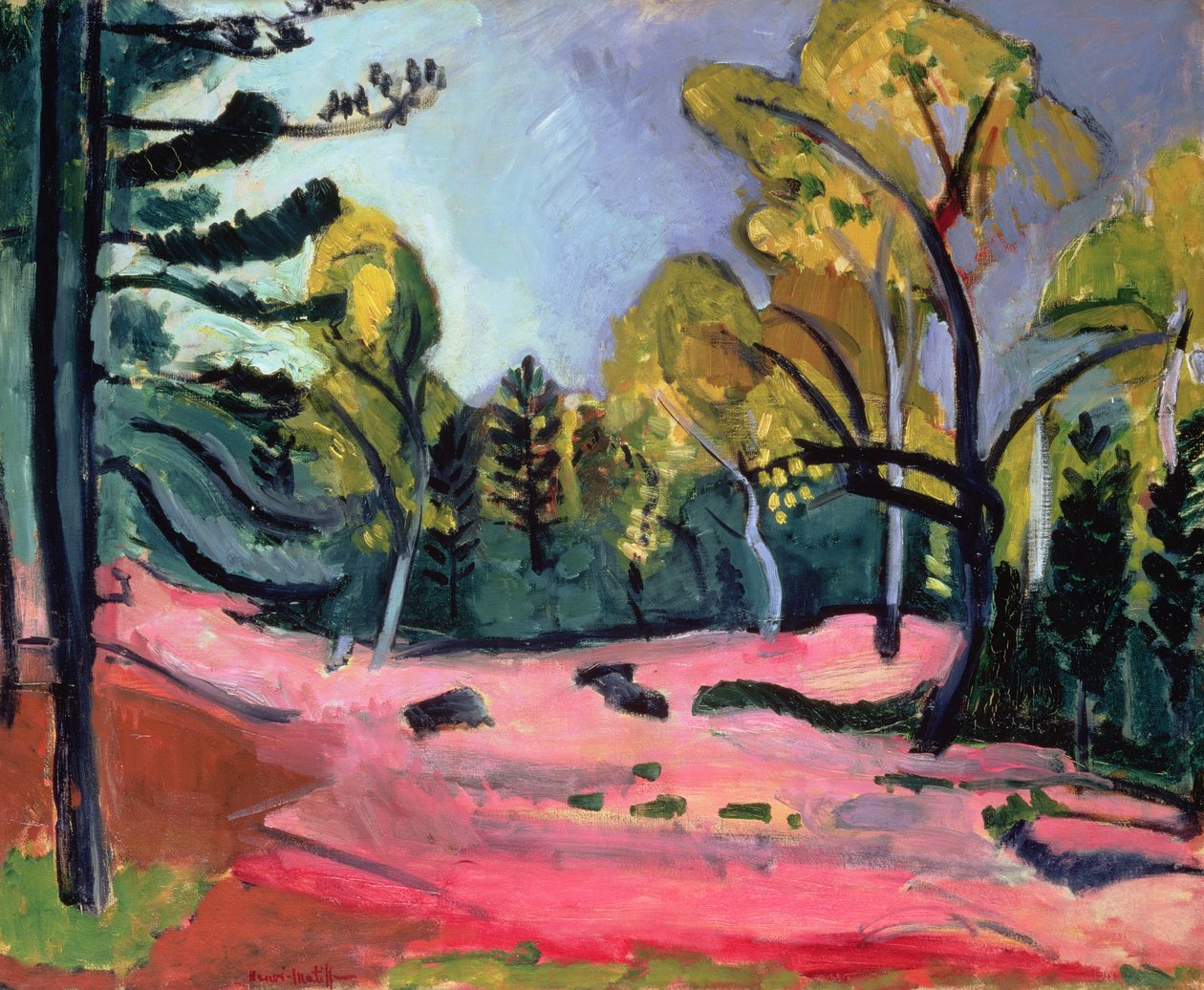 Wald von Fontainebleau von Henri Matisse