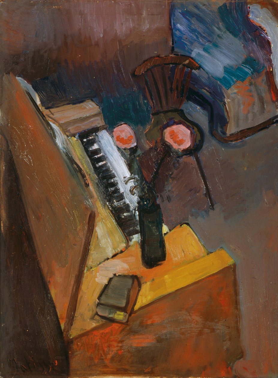 Harmonium-Interieur, ca. 1900 von Henri Matisse