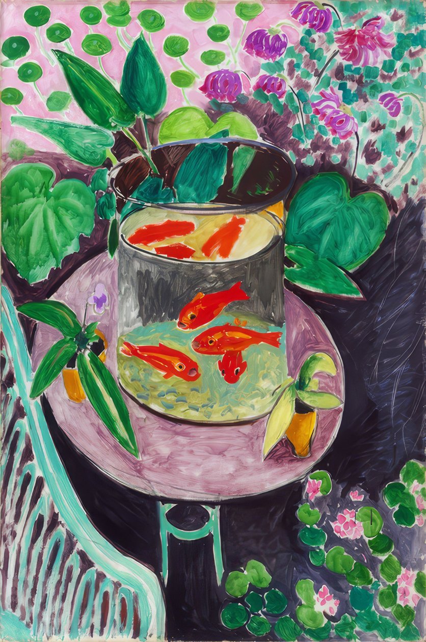 Goldfische von Henri Matisse