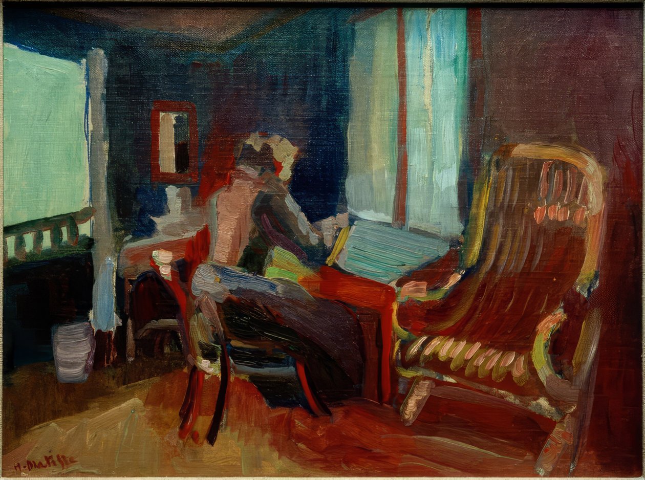 Schweizer Interieur (Jane Matisse) von Henri Matisse